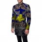 Fashion mens dashiki clothes mens african casual slim t shirt personal long sleeve tops custom made