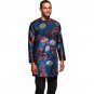 Fashion mens long sleeve tops dashiki clothes mens african tshirt personal custom made print africa