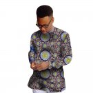 Autumn/Spring Fashion Mens African Print Casual Tops Designer Dashiki Clothes T Long Sleeve Man T-sh