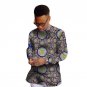 Autumn/Spring Fashion Mens African Print Casual Tops Designer Dashiki Clothes T Long Sleeve Man T-sh