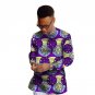 Autumn/Spring Fashion Mens African Print Casual Tops Designer Dashiki Clothes T Long Sleeve Man T-sh