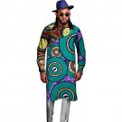 Fashion mens dashiki clothes mens african colourful print patchwork tshirt personal long sleeve tops