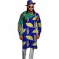 Fashion mens dashiki clothes mens african colourful print patchwork tshirt personal long sleeve tops