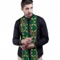Patchwork Men African Print Shirts Fashion Stand Collar Male Long Sleeve Tops Africa Festivel Dashik