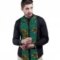 Patchwork Men African Print Shirts Fashion Stand Collar Male Long Sleeve Tops Africa Festivel Dashik