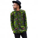 Africa print mens long sleeve t-shirt fashion african shirt man dashiki clothes customized festival 