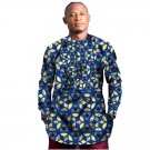 Fashion Men African Print Tops Africa Style T-shirt Male O-neck Collar Short Sleeve Dashiki Shirt Wi