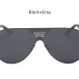 2017 New Shield Sunglasses Men Women Fashion Trend Brand Designer Rimless Alloy Frame Mirror Sun Gla