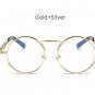 Mens Round Gothic Steampunk Sunglasses Women Coating Mirrored Circle Vintage Punk Sun Glasses Male F