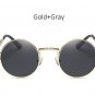 TSHING Gothic Steampunk Sunglasses Men Women Metal Wrap Eyeglasses Round Shades Brand Designer Sun g