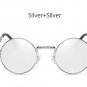 TSHING Gothic Steampunk Sunglasses Men Women Metal Wrap Eyeglasses Round Shades Brand Designer Sun g