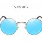 TSHING Gothic Steampunk Sunglasses Men Women Metal Wrap Eyeglasses Round Shades Brand Designer Sun g