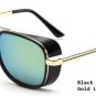 Tony Stark Iron Man Sunglasses Men Luxury Brand Eyewear Mirror Punk Sun Glasses Vintage Male Sunglas