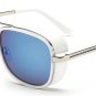 Tony Stark Iron Man Sunglasses Men Luxury Brand Eyewear Mirror Punk Sun Glasses Vintage Male Sunglas