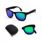 YOOSKE Men Women Foldable Sunglasses With original BOX Folding Glasses With Case Brand Designer Mirr
