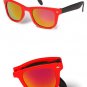 YOOSKE Men Women Foldable Sunglasses With original BOX Folding Glasses With Case Brand Designer Mirr