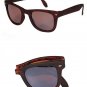 YOOSKE Men Women Foldable Sunglasses With original BOX Folding Glasses With Case Brand Designer Mirr
