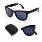 YOOSKE Men Women Foldable Sunglasses With original BOX Folding Glasses With Case Brand Designer Mirr