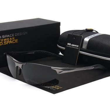 Retro Polarized Men\'s Glasses new brand designer eyewear for driving sunglasses male Mirror coating