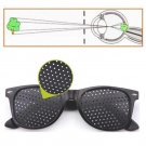 Men Women Vision Care Pin hole Sunglasses Anti-myopia Pinhole Glasses Eye Exercise Eyesight Improve 