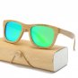 Wood Sunglasses Men women square bamboo Women for men women Mirror Sun Glasses Oculos de sol masculi