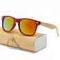 Wood Sunglasses Men women square bamboo Women for men women Mirror Sun Glasses Oculos de sol masculi
