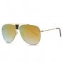 Brand Designer Oversized Men Sunglasses Celebrity Women Flat Top Sun Glasses Male Oculos de sol High
