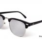 LeonLion Vintage Semi-Rimless Brand Designer Sunglasses Women/Men Polarized UV400 Classic Oculos De