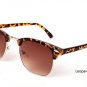 LeonLion Vintage Semi-Rimless Brand Designer Sunglasses Women/Men Polarized UV400 Classic Oculos De