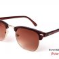 LeonLion Vintage Semi-Rimless Brand Designer Sunglasses Women/Men Polarized UV400 Classic Oculos De