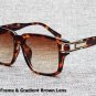 JackJad Fashion Grandmaster Two Gradient Sunglasses Men Vintage Retro Hip Hop Style Sun Glasses Ocul