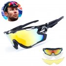 2017 Designer 3 Lens Replaceable Brand New Jaw Breaker Sun Glasses Top Quality Eyewear TR90 Men Wome