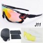 2017 Designer 3 Lens Replaceable Brand New Jaw Breaker Sun Glasses Top Quality Eyewear TR90 Men Wome