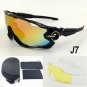 2017 Designer 3 Lens Replaceable Brand New Jaw Breaker Sun Glasses Top Quality Eyewear TR90 Men Wome