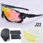 2017 Designer 3 Lens Replaceable Brand New Jaw Breaker Sun Glasses Top Quality Eyewear TR90 Men Wome
