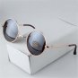 YOOSKE Beautiful Vintage Round Sunglasses Women Male Female Sun glasses Gold Vintage Circle Men SunG