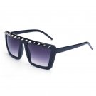 Vazrobe Steampunk Sunglasses Men Woman Spiked Sun Glasses For Man Vintage Goggles Black Gothic Punk 