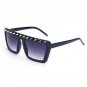 Vazrobe Steampunk Sunglasses Men Woman Spiked Sun Glasses For Man Vintage Goggles Black Gothic Punk 