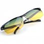Polarized Sunglasses Night Vision Goggles Men\'s Car Driving Glasses Anti-glare Alloy Driver Sun Gla