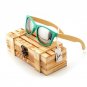 BOBO BIRD New Sunglasses Women Polarized Wood Holder Sun Glasses Men with Retail Wooden Case Fashion