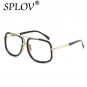 2017 SPLOV Oversize Square Sunglasses Men Women Celebrity Sun Glasses Male Driving Superstar Luxury 