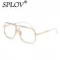2017 SPLOV Oversize Square Sunglasses Men Women Celebrity Sun Glasses Male Driving Superstar Luxury 