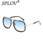 2017 SPLOV Oversize Square Sunglasses Men Women Celebrity Sun Glasses Male Driving Superstar Luxury 