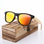 BARCUR Wood Sunglasses Spring Hinge Handmade Bamboo Sunglasses Men Wooden Sun glasses Women Polarize