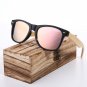BARCUR Wood Sunglasses Spring Hinge Handmade Bamboo Sunglasses Men Wooden Sun glasses Women Polarize