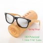 BARCUR Wood Sunglasses Spring Hinge Handmade Bamboo Sunglasses Men Wooden Sun glasses Women Polarize