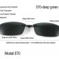 Polarized Sunglasses Clip on Magnetic Bridge Design Glasses Clip on Sunglasses Men Women Light Super