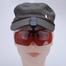 Vazrobe Clip on Polarized Sunglasses men women Flip Up Clamp Cap Anti-glare Driving/fishing/sport Gl