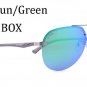 LVVKEE Brand logo sunglasses Top quality Women Polarized glasses Men Rimless Aviator green Pink Gold