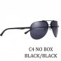 LVVKEE Brand logo sunglasses Top quality Women Polarized glasses Men Rimless Aviator green Pink Gold